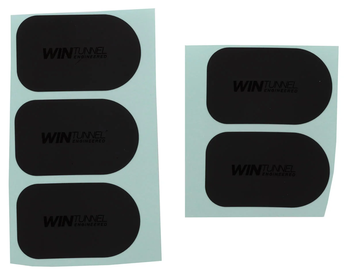 Specialized Roval TT Disc Wheel Pocket Cover Decal Set (Win Tunnel Black) (5 pc. Set)